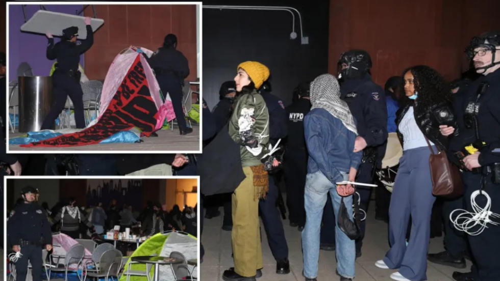 Συλλήψεις φοιτητών στο Κολέγιο Πομόνα και στο Πανεπιστήμιο Κολούμπια